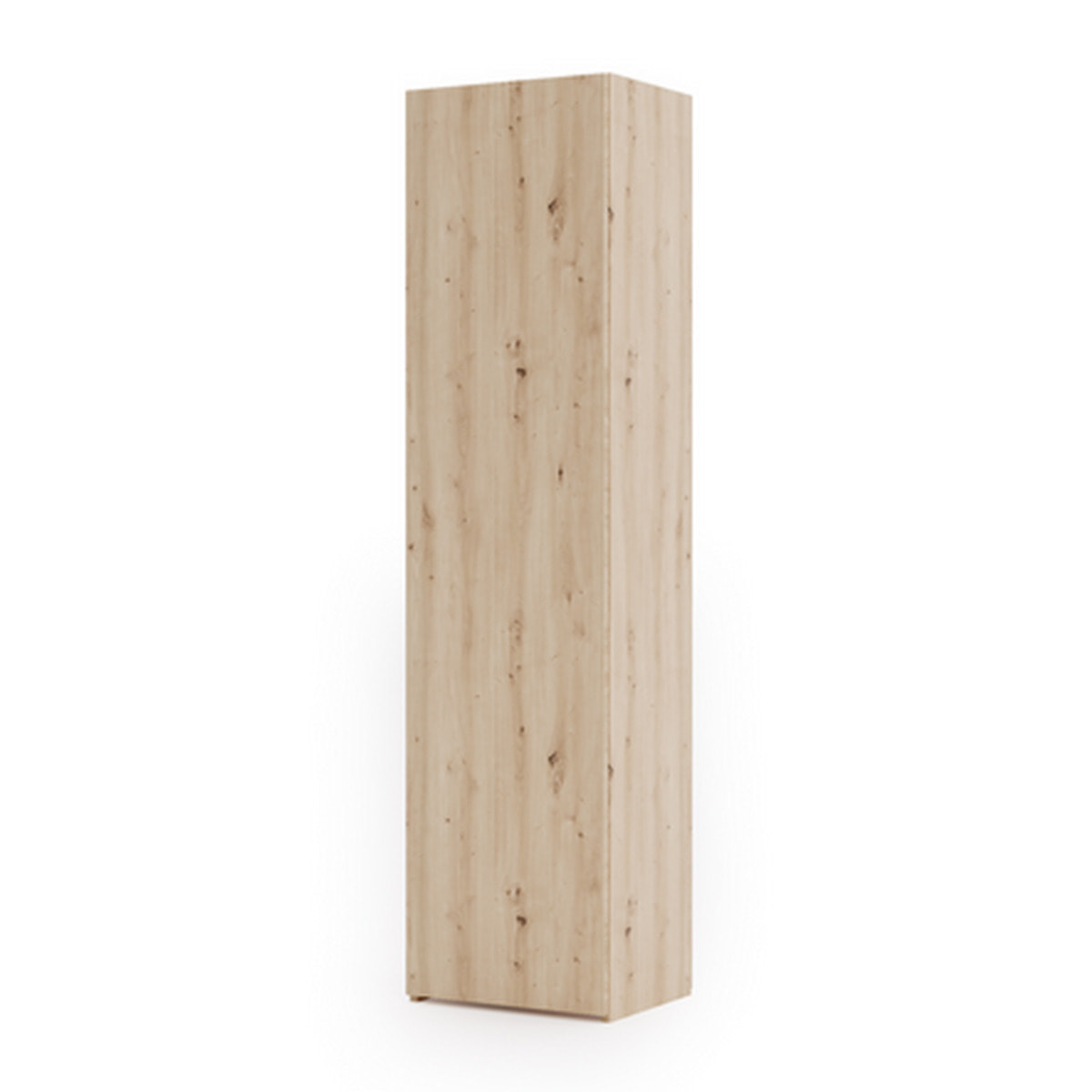 Libreria chiusa LONI 160x40 cm rovere Artisan con anta e ripiani interni