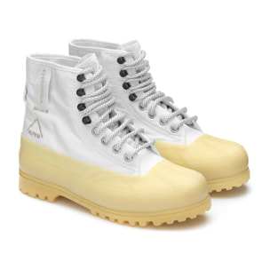 Stivaletti Superga Uomo Donna Bianco 2481 Alpina Ripstop