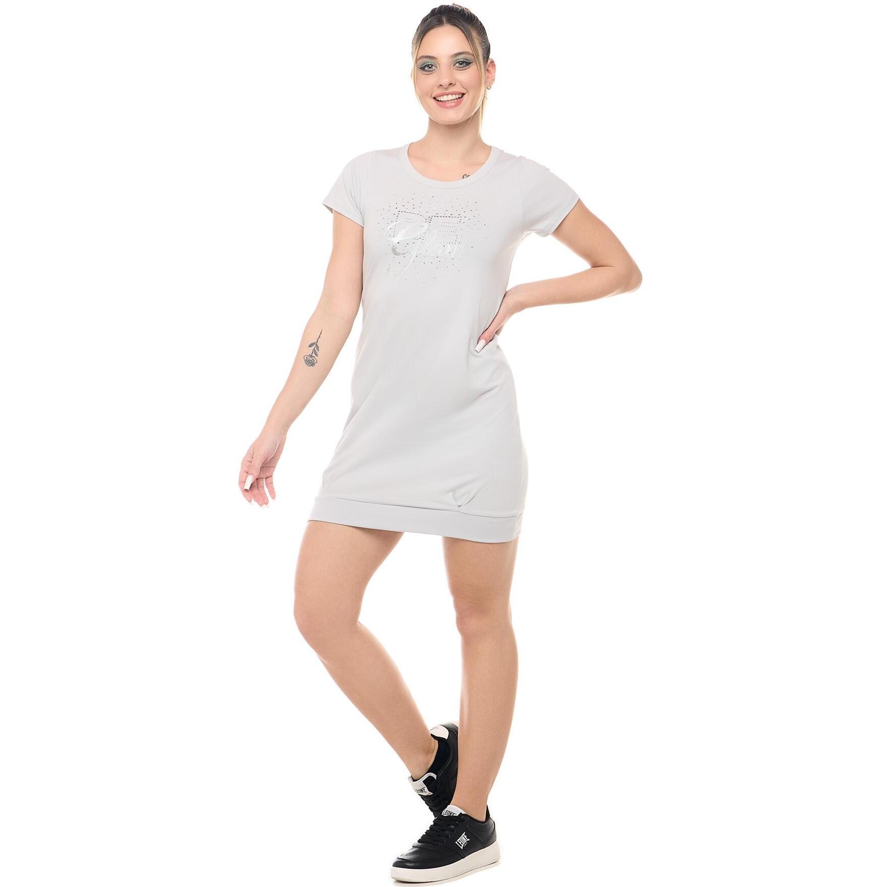 Leone Be Glam vestido largo tipo camiseta