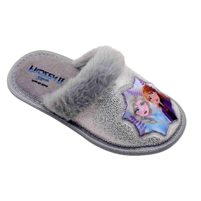 Pantofole Ciabatta Frozen grigia Lei Disney Grigio