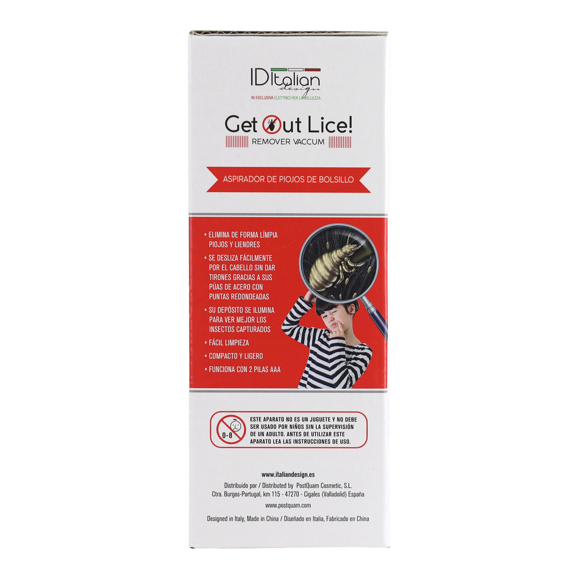 Pettine Anti-Pidocchi A Pile Compact