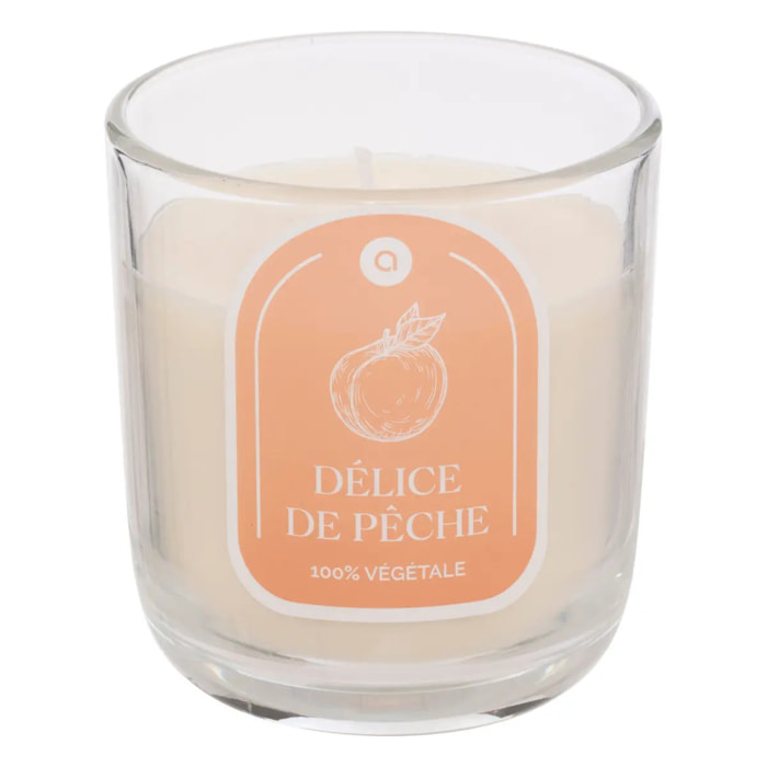 Bougie parfumée " Floa" pêche 210g