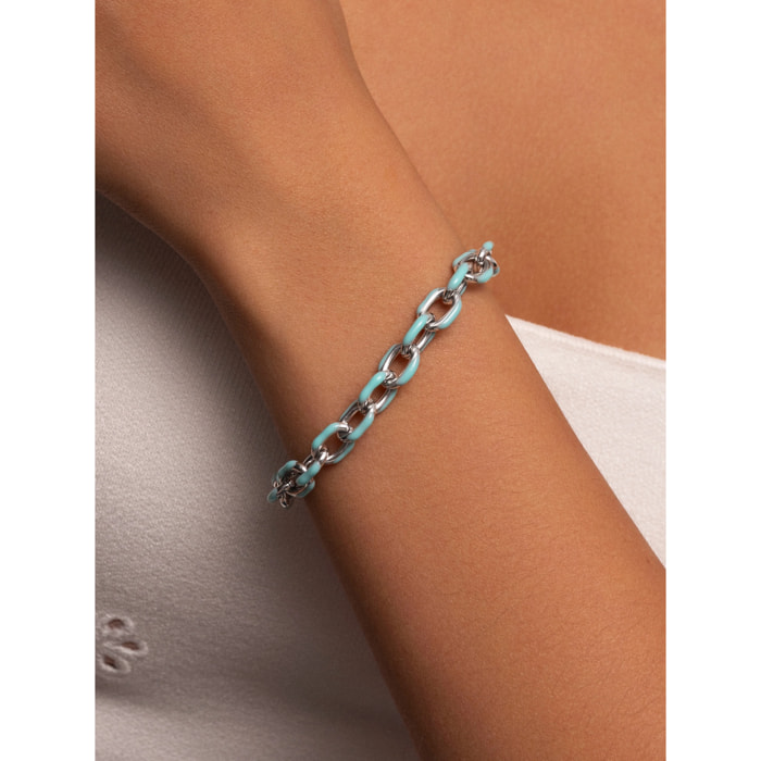 Bracciali Link Sky in Acciaio