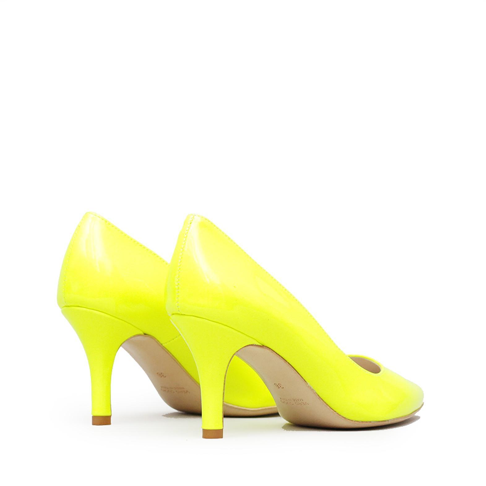 DECOLLETE' CHOCOLA' FLUO GIALLO