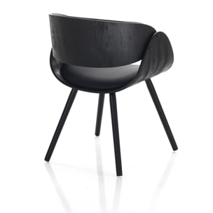 Oresteluchetta Sedia MICHIGAN EVO TOTAL BLACK