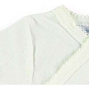 Body cruzado bebé manga corta algodón