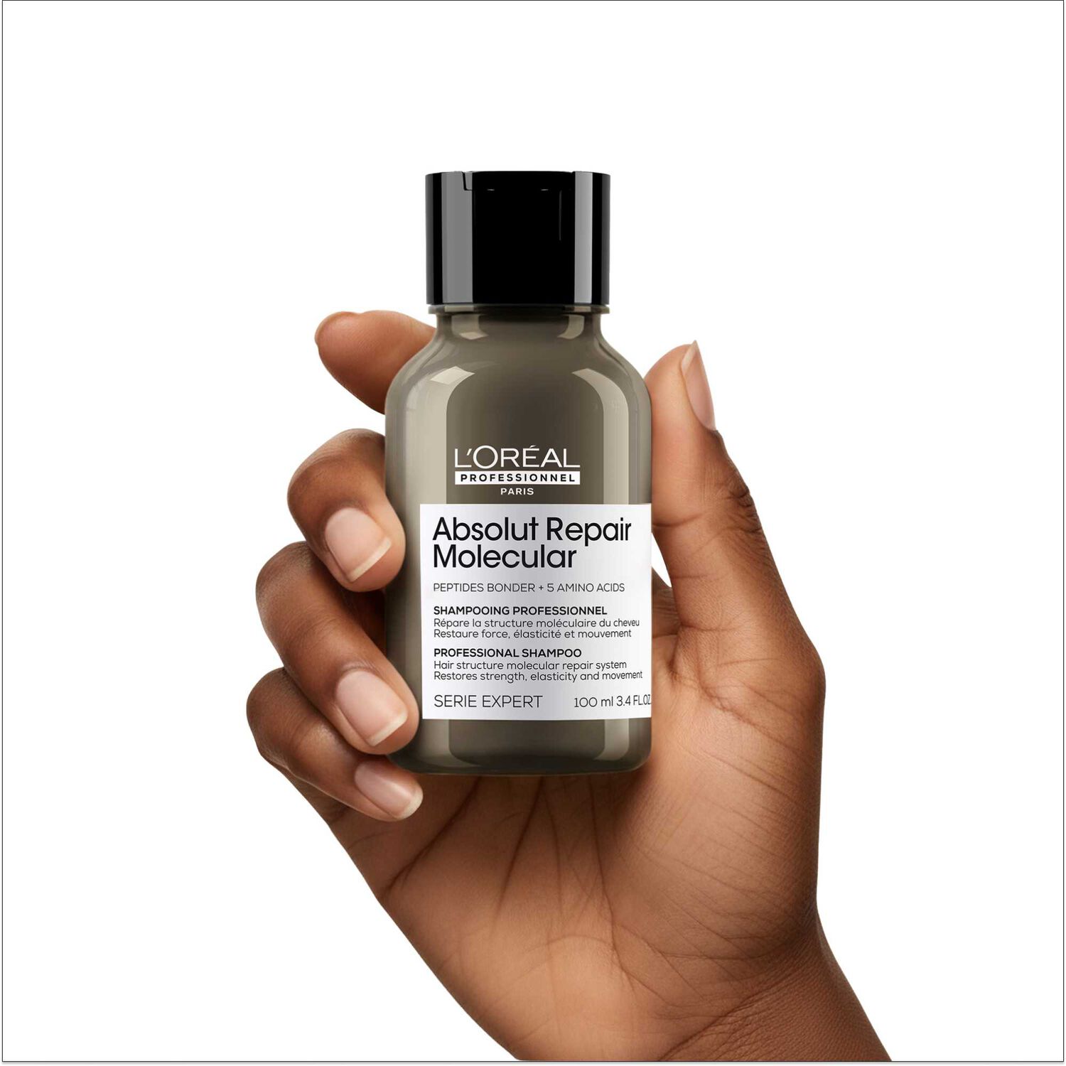Absolut Repair Molecular - Shampooing Réparateur pour Tous Types de Cheveux Abîmés 100 ml