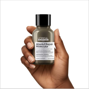 Absolut Repair Molecular - Shampooing Réparateur pour Tous Types de Cheveux Abîmés 100 ml