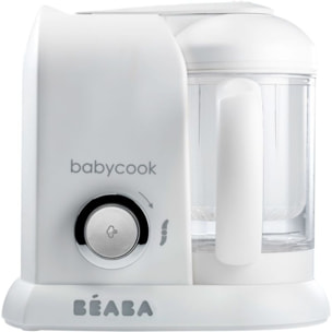 Mixeur Cuiseur Bébé BEABA Babycook solo white/silver