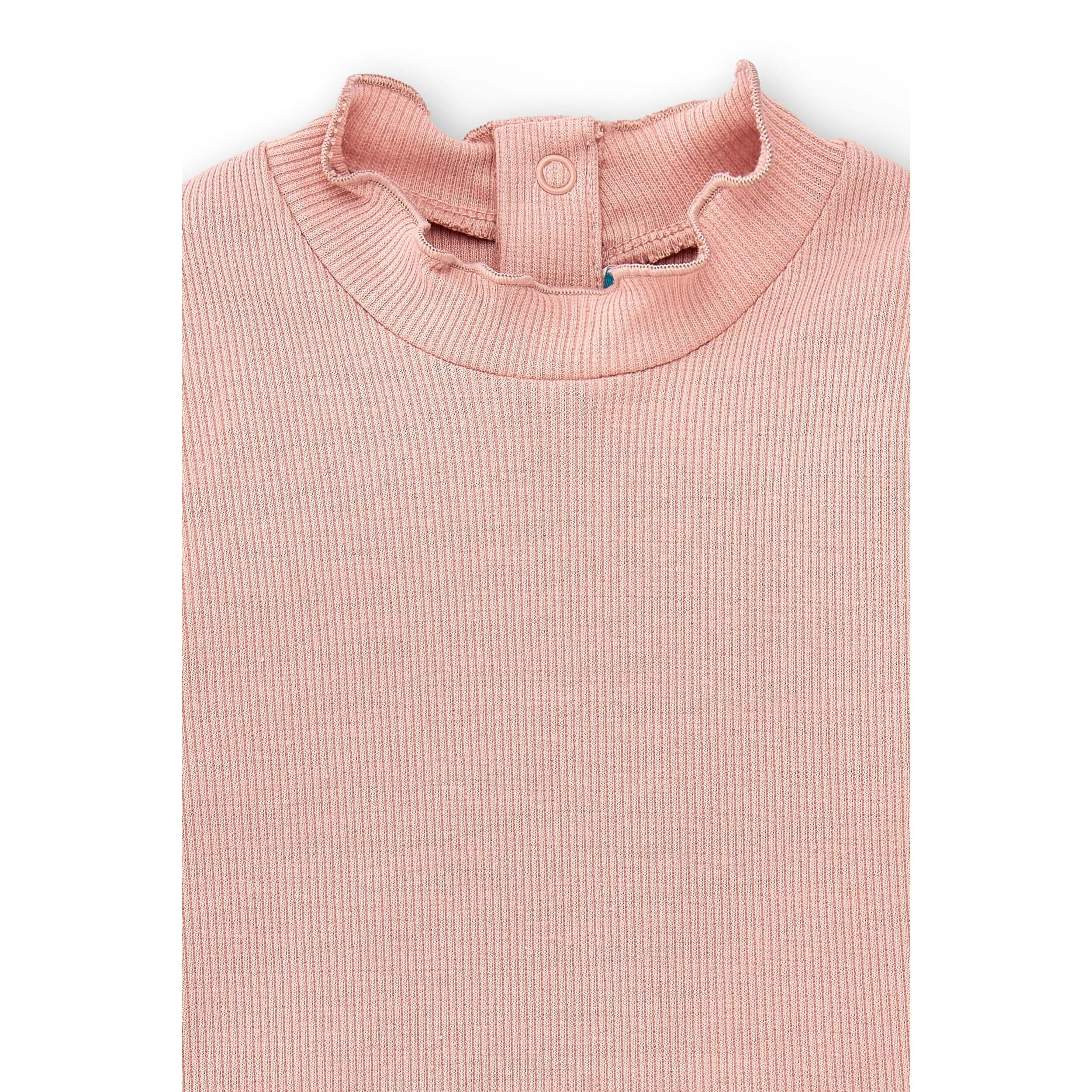 Maglietta Basic Rosa Per Bambini