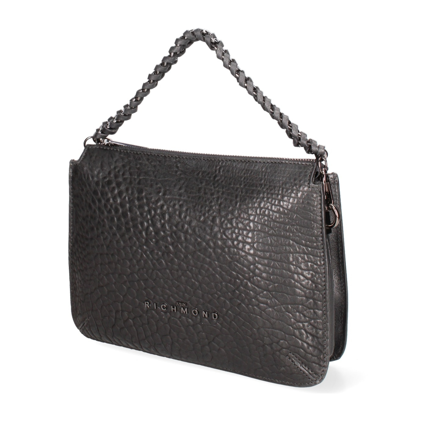 Borsa a spalla da donna Made in Italy - Lumina Elite - Vera pelle - 27.0 x 22.0 x 4.0 cm