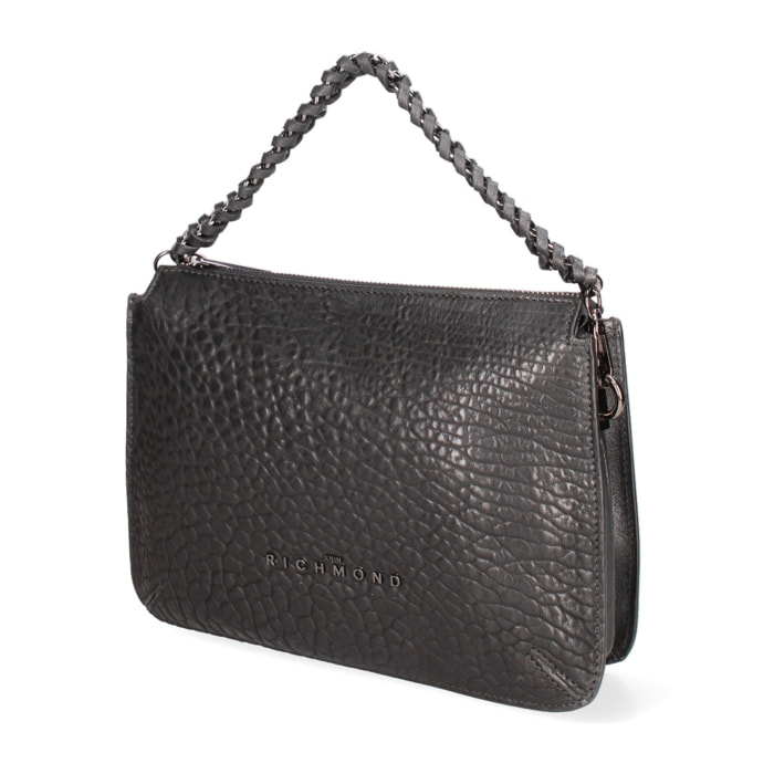 Borsa a spalla da donna Made in Italy - Lumina Elite - Vera pelle - 27.0 x 22.0 x 4.0 cm