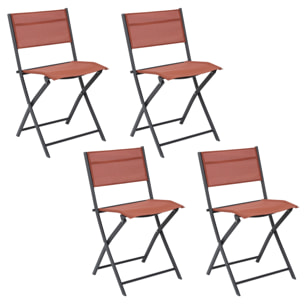 Chaise Elba Gris - Lot De 4