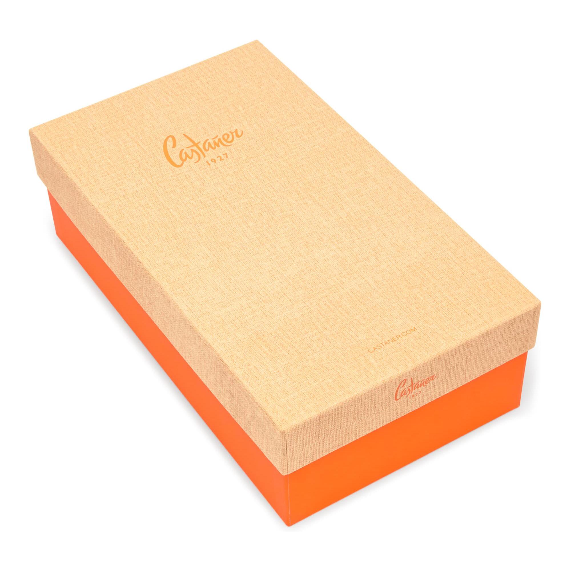 Alpargata Carina cuña de yute 11cm doble plataforma