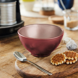 Set di 6 ciotole 50 cl Rosse Flashy