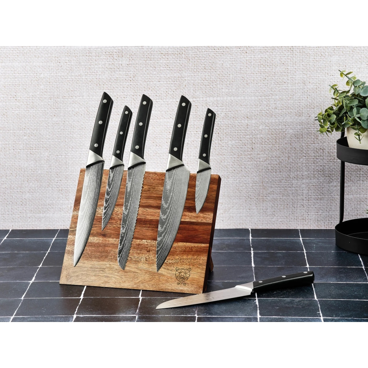 Bloc couteaux de cuisine ERLING VANTAA - 7 pièces