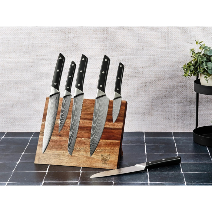Bloc couteaux de cuisine ERLING VANTAA - 7 pièces