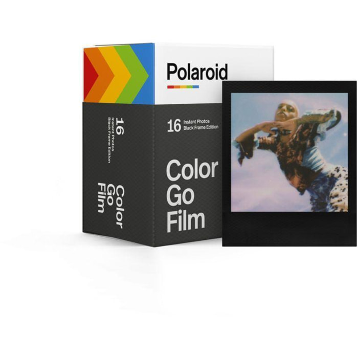 Papier photo instantané POLAROID Go cadre noir double pack (X16)