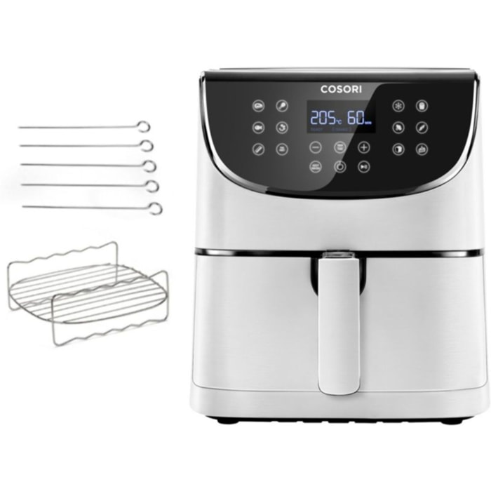 Friteuse sans huile COSORI CP158 chef edition blanc + grille