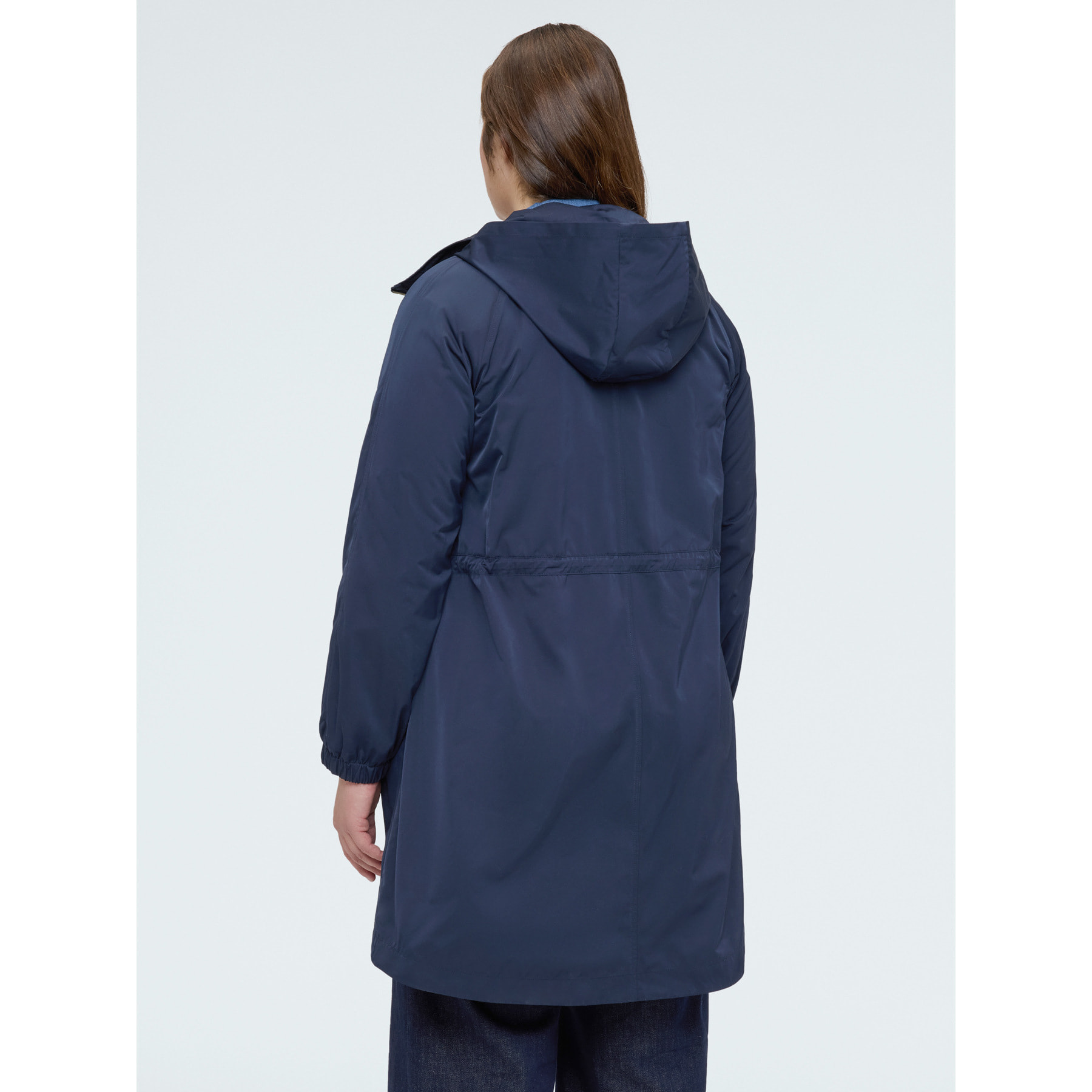Fiorella Rubino - Parka lungo con cappuccio - Blu