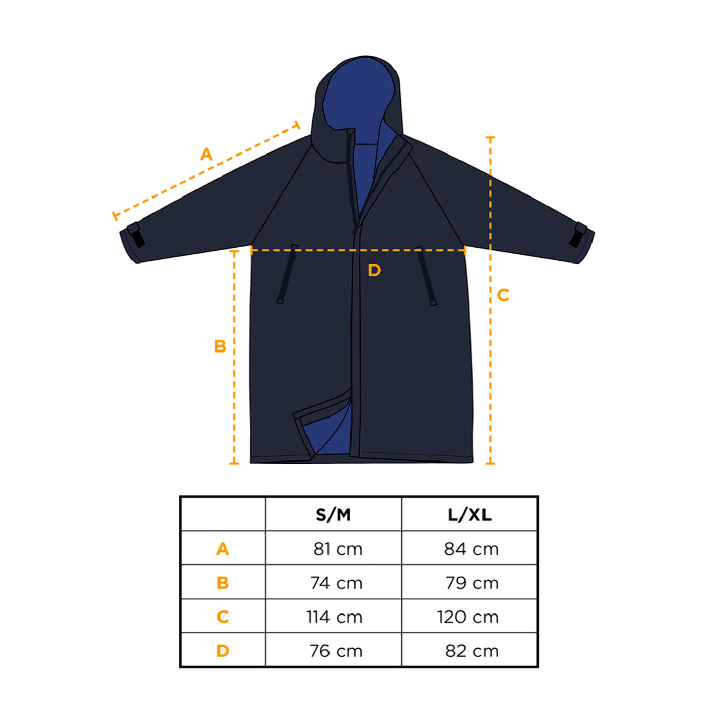 Poncho d’extérieur chaud North