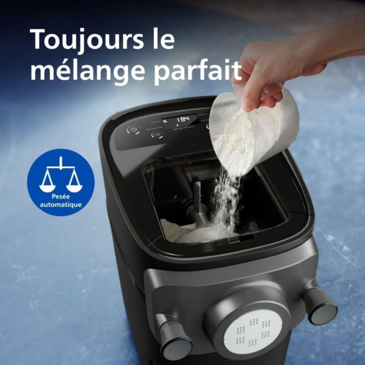 Machine à pâtes PHILIPS HR2665/96 Pasta maker noir, 10 formes, 200W