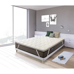 Topper Vissoft Bamboo Basic de SonnoMattress, Altura 3 cm