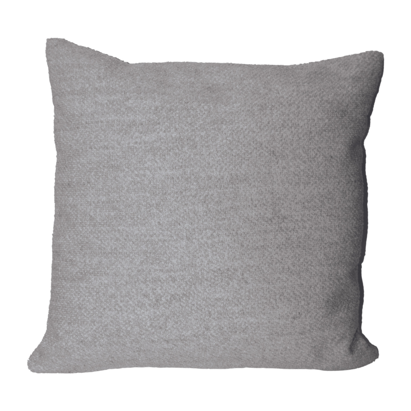 Housse de coussin unie - Gris