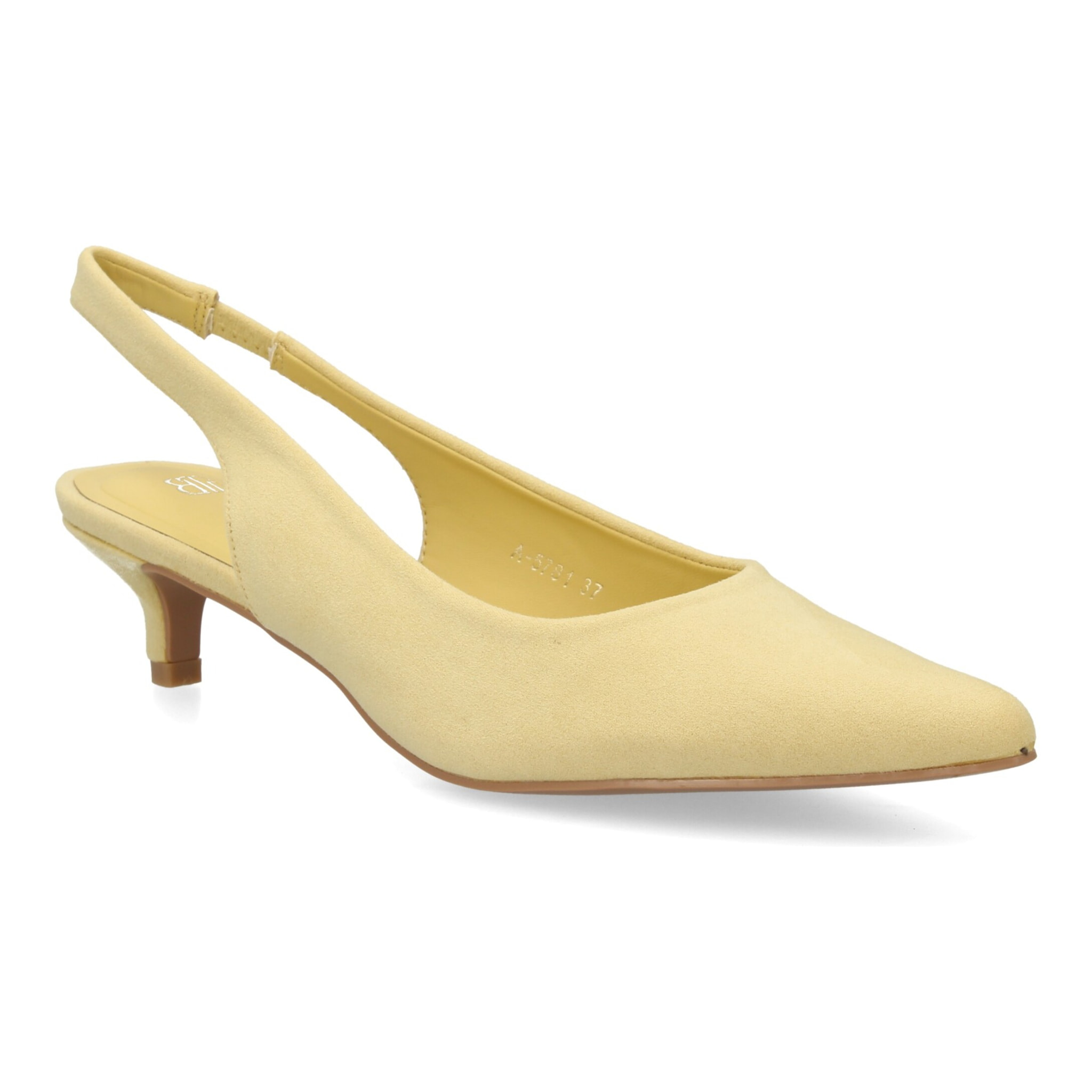Zapato mujer slingback tacón bajo elegante