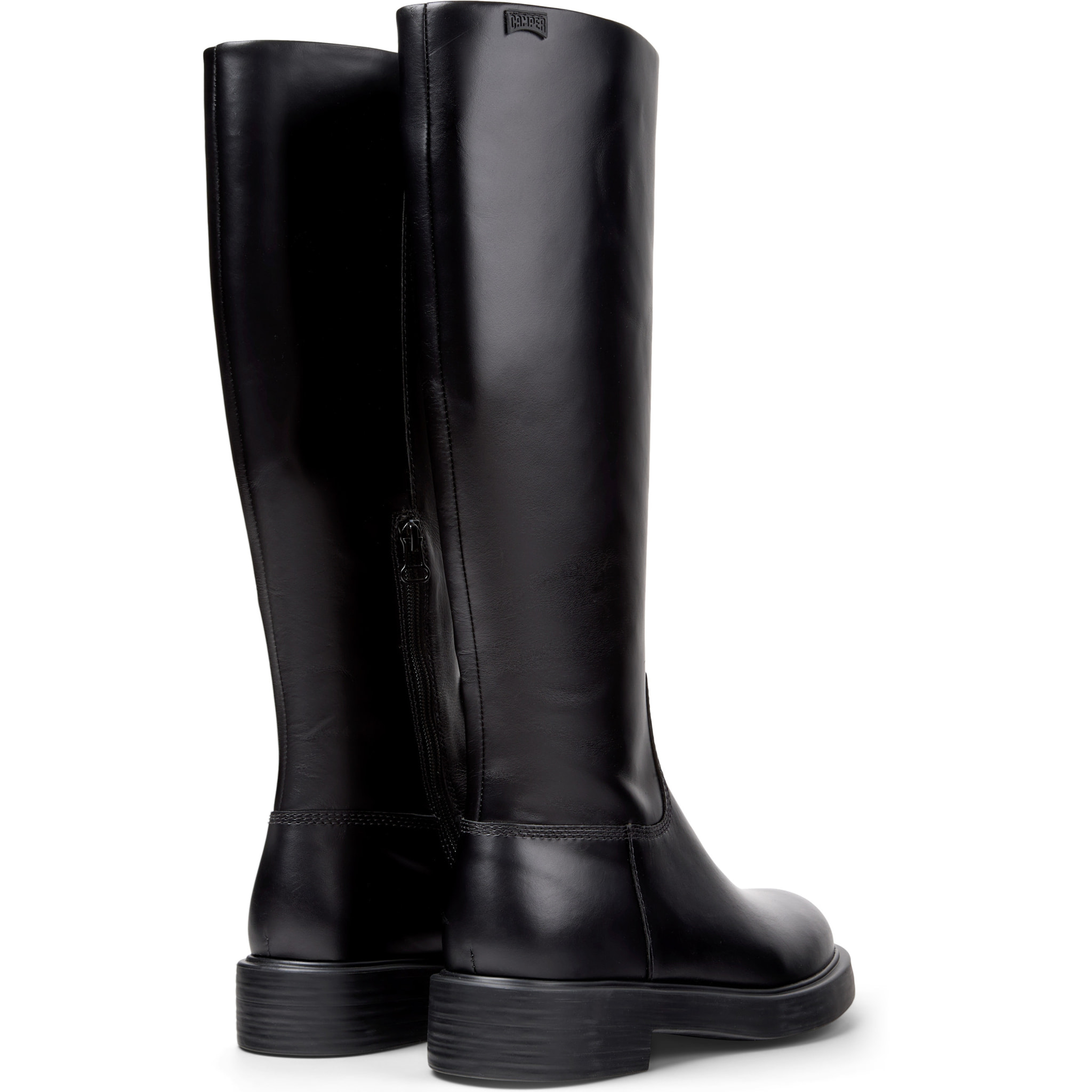 Stivale alto - CAMPER Dean - Nero - Pelle liscia