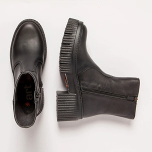 Botines con tacón 1374 NAPPA BLACK/YORK color Black