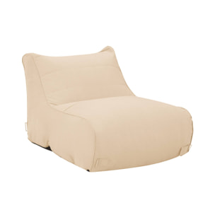 Chauffeuse et repose pied extérieur oléfine  PLUMA