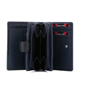 Portafoglio  da donna ecopelle Prodotto Vegano 13x9x3 cm