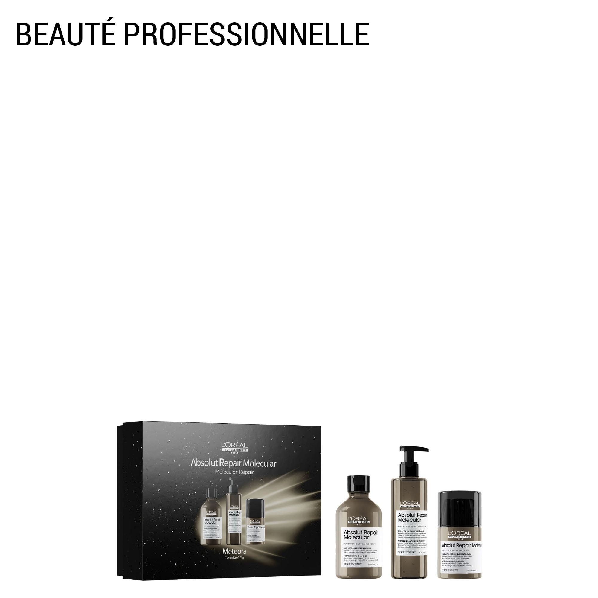 Serie Expert Absolut Repair Molecular - Coffret Shampooing 300 ml + Sérum 250 ml + masque 50 ml