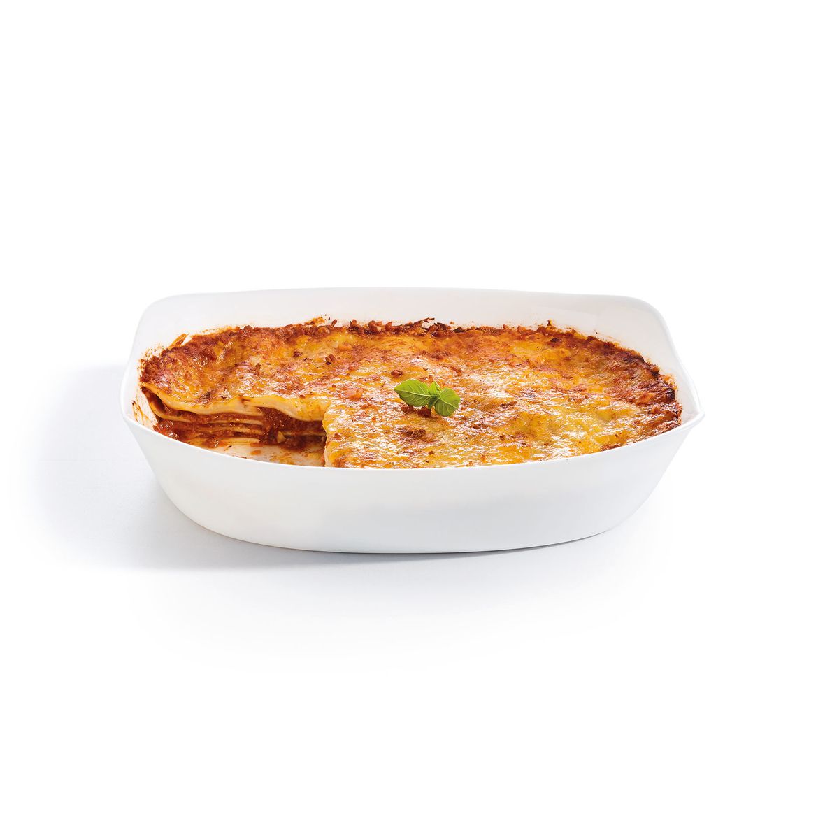Fuente para horno rectangular blanca 34X25 cm Smart Cuisine Carine - Luminarc