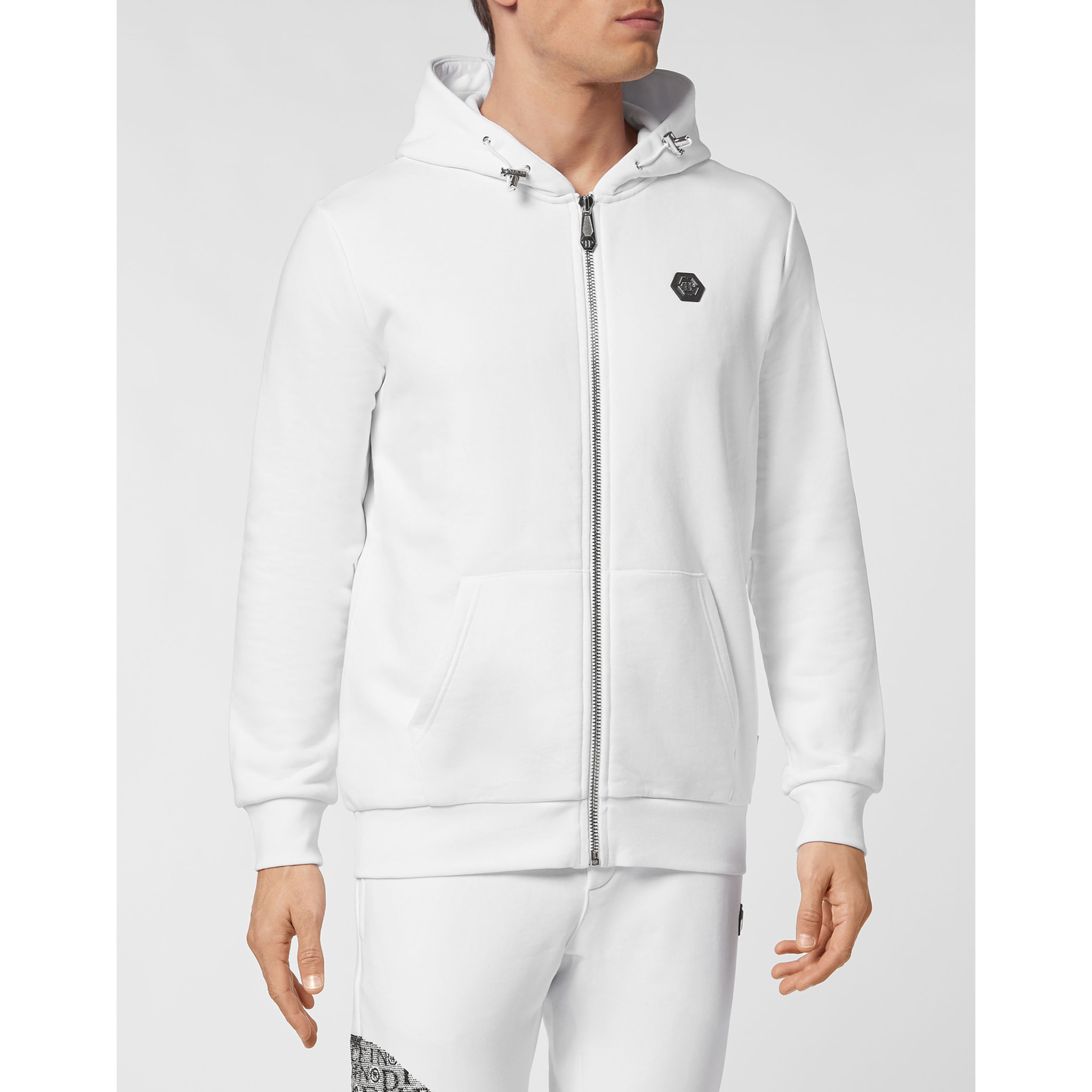 PHILIPP PLEIN Tracksuit: Top & Trousers SKULL AND PLEIN
