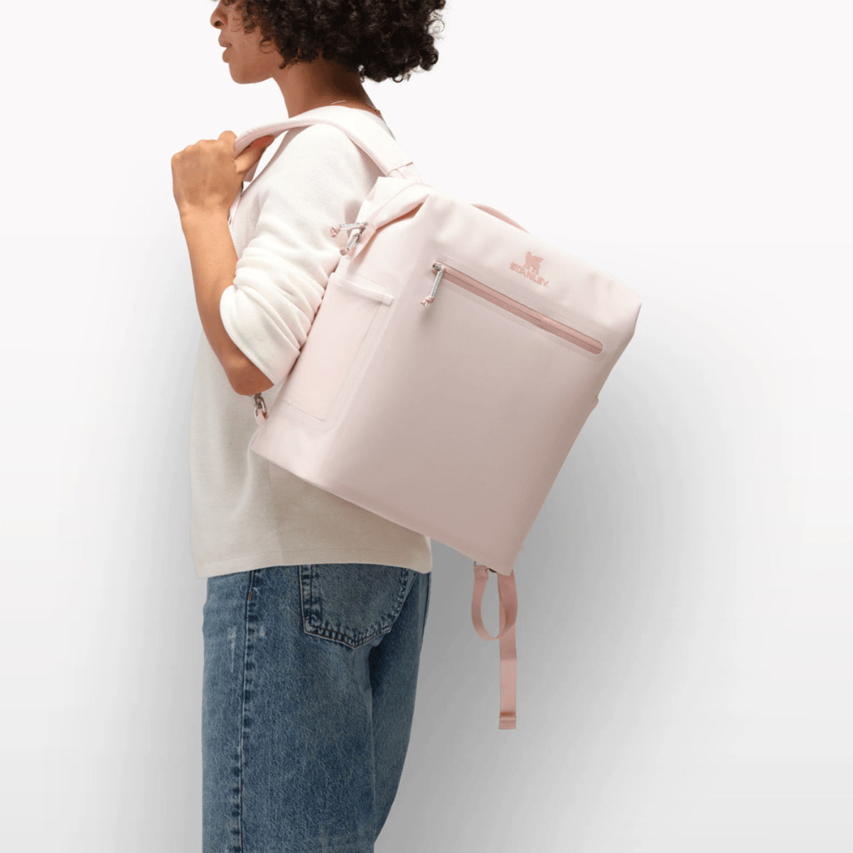 Nevera portátil - 14L - ALL-DAY MADELEINE MIDI COOLER BACKPACK - Rose Quartz