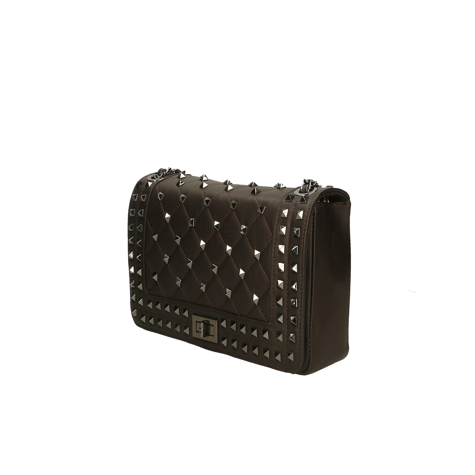Borsa a spalla da donna Made in Italy - Modello Catania - Vera pelle - 13.0 x 22.0 x 7.0 cm