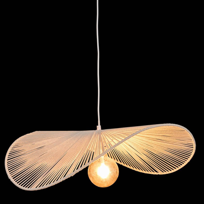 Suspension Adelia blanche D58cm