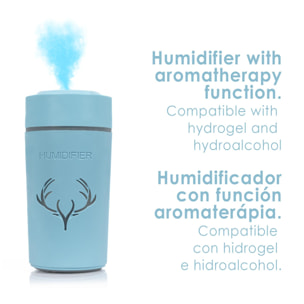 Nebulizador esterilizador multifunción (admite hidroalcohol) 500 ml. Humidificador.