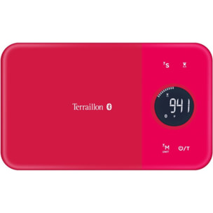 Balance connectée TERRAILLON Connéctée NUTRITAB Cranberry