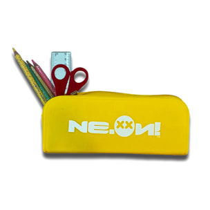 BAULETTO IN SILICONE NEON GIALLO FLUO