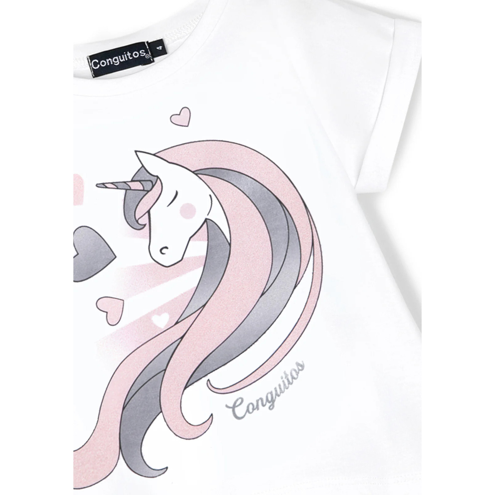 Conguitos - T-shirt a maniche corte casual stampata