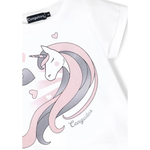 Conguitos - T-shirt a maniche corte casual stampata