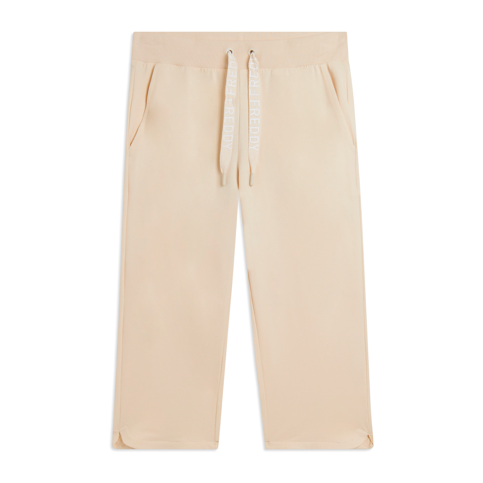 Pantaloni Corsaro con Fondo Stondato e Logo FREDDY