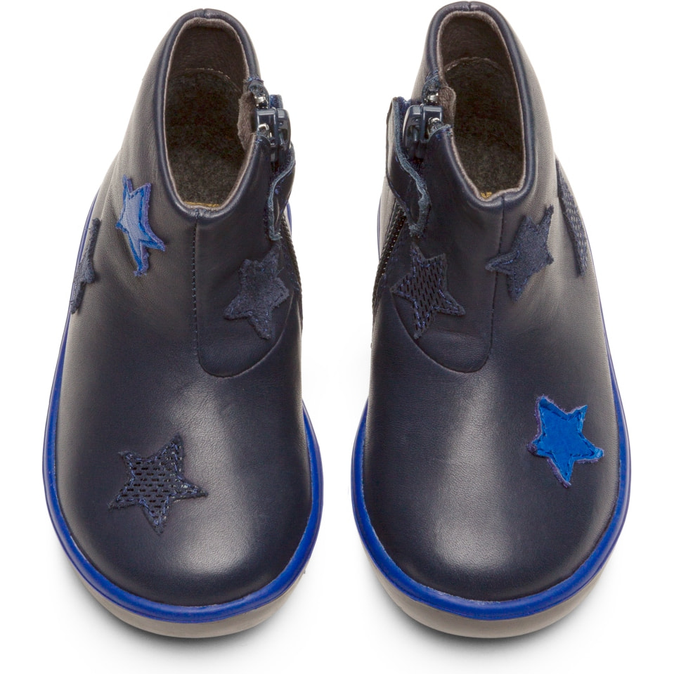 Camper Botines Bebé Unisex Twins First Walkers Azul