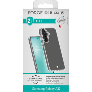 Coque FORCE CASE Feel Galaxy A37 transparent OFG recy 50p
