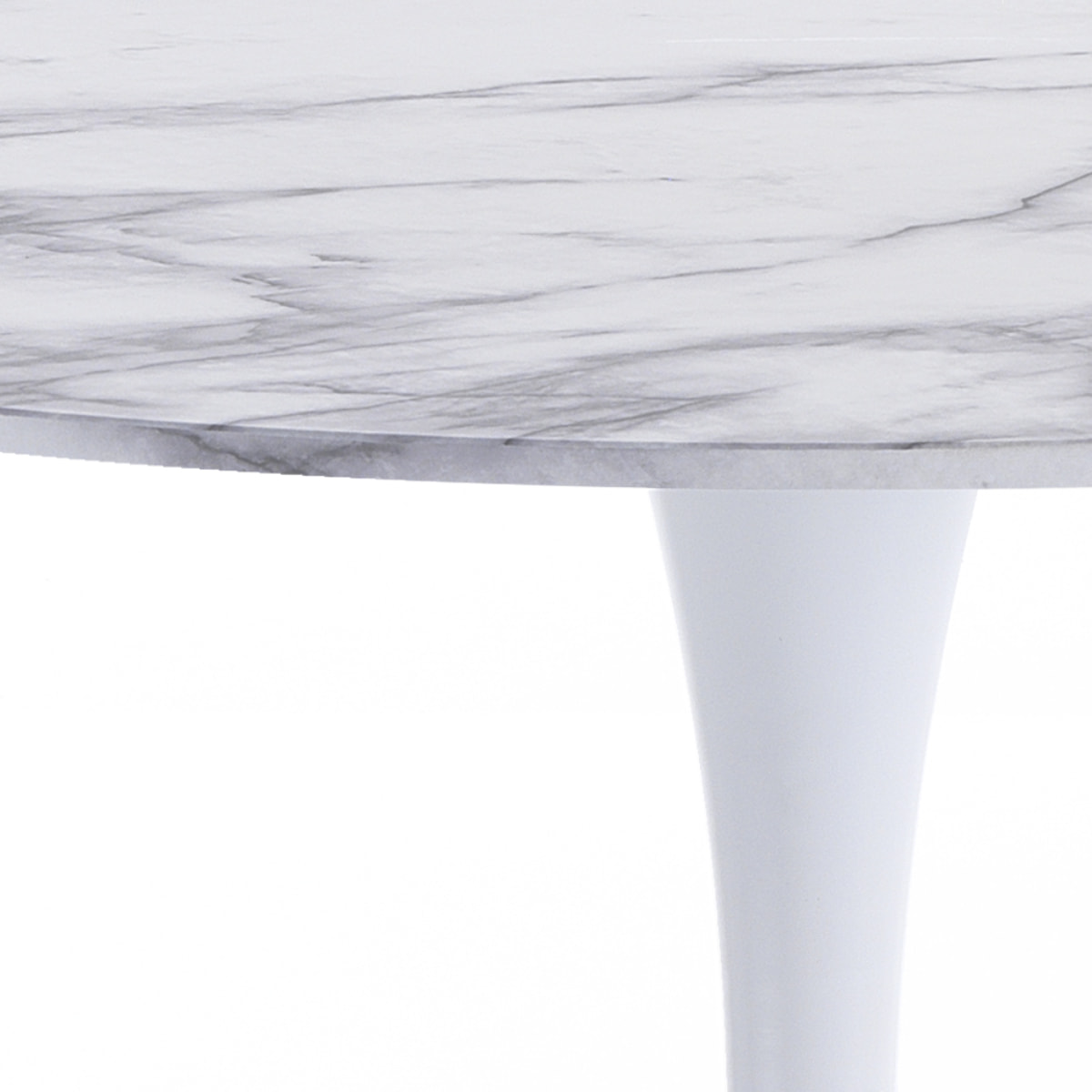 Tomasucci Table ronde KYOTO 120 WHITE MARBLE