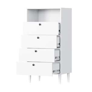 Gaby - commode - blanc - 60x115 cm - Blanc