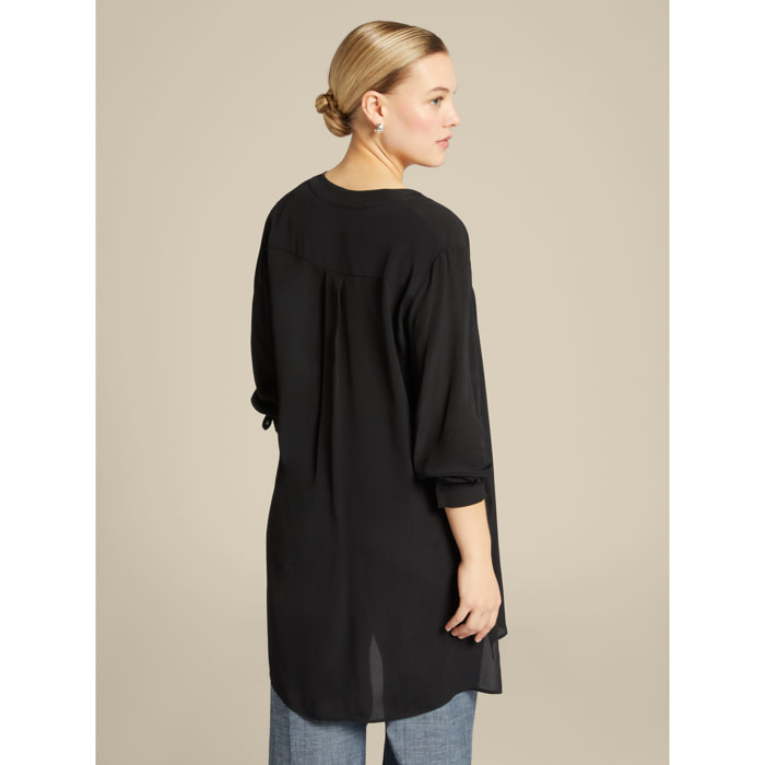 Elena Mirò - Camisa amplia - Negro